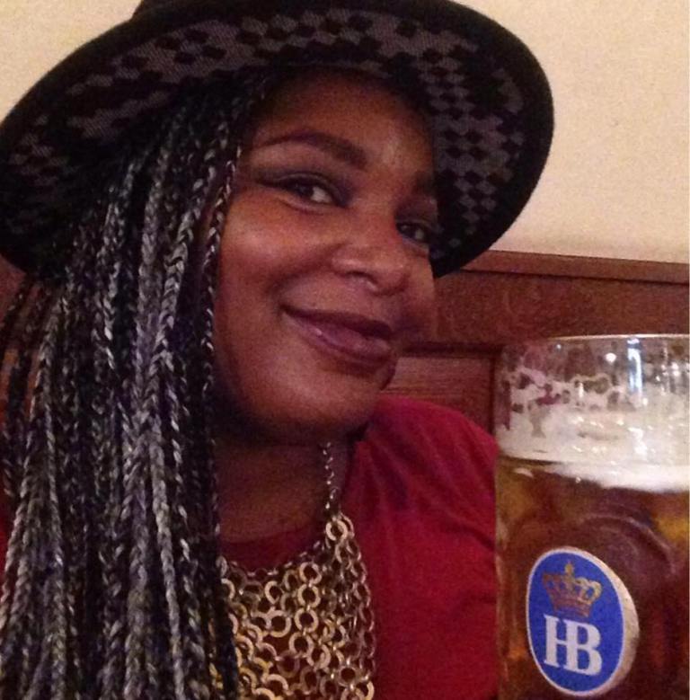 Having A Pint At Hofbrauhaus 