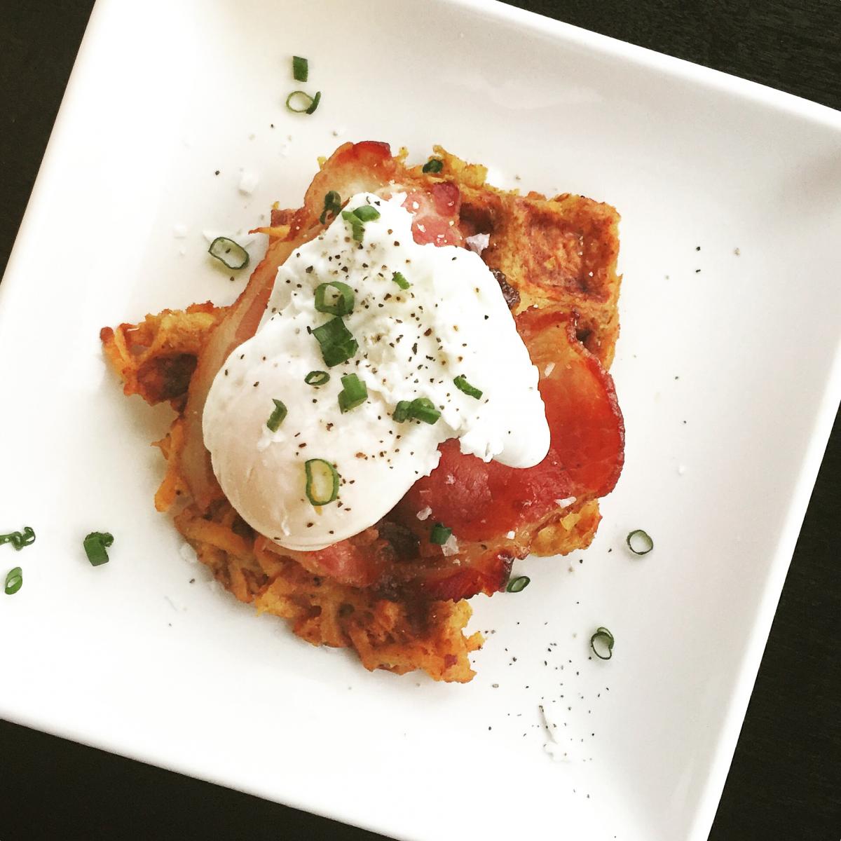 BAE sweet potato latke