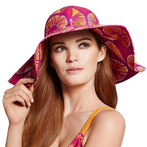 Appelsiini Print Sun Hat in Warm