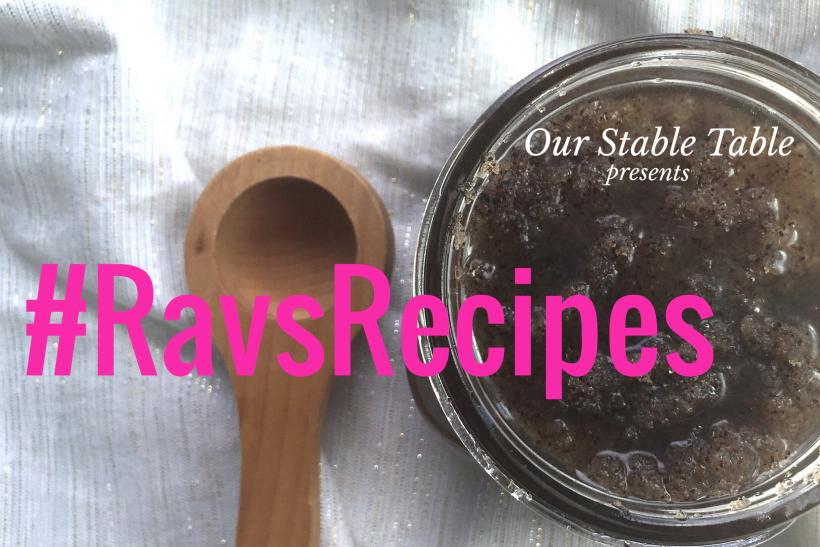 #RavsRecipes: Coffee Cake Sugar Scrub