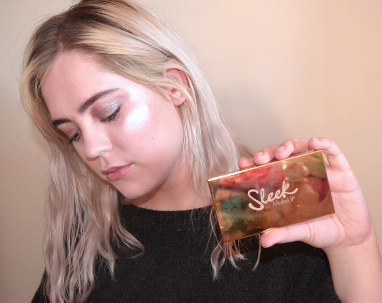 Shine on, you metallic glow girl, you! 