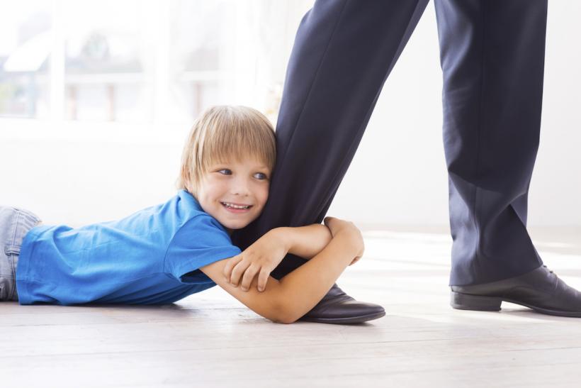 If he were an asshole to my kids, things would be easier. But he’s not. Image: Thinkstock.