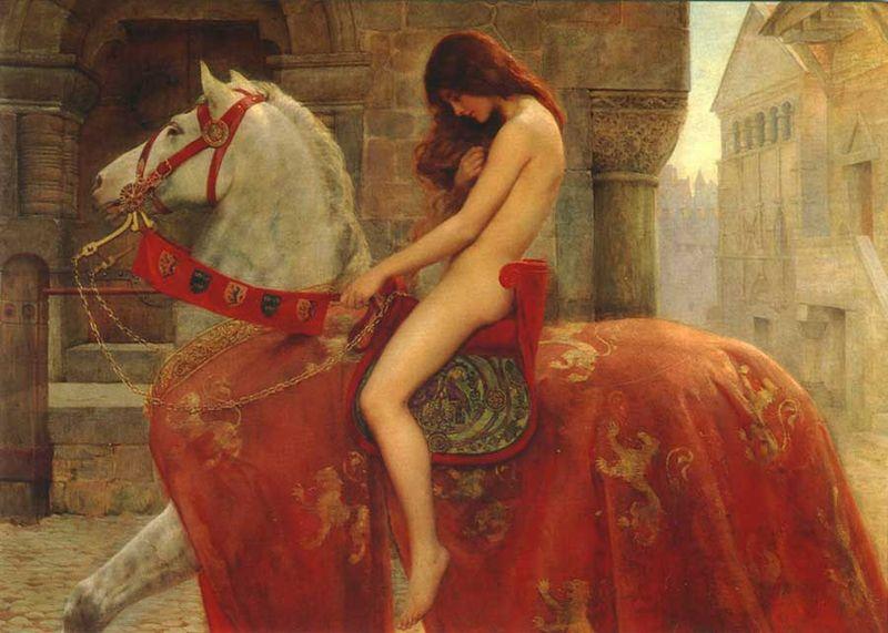 Lady Godiva teaches Tom a lesson (Credit: Wikimedia Commons)