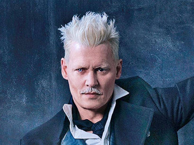 Johnny Depp as Grindewald (image credit Warner Brothers)