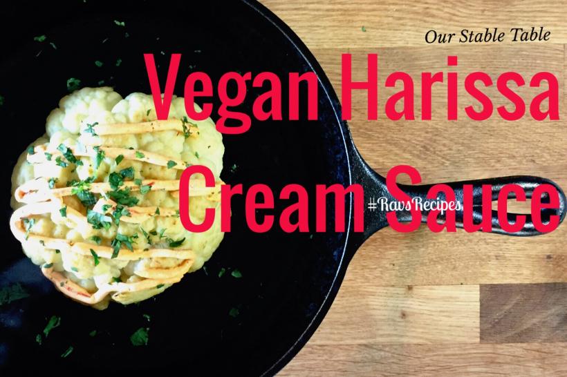 Vegan Harissa Cream Sauce Recipe