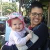 The author and her niece — so much cute! 