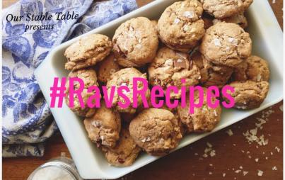 #RavsRecipes: Salted Chocolate Almond Scones. Amen.