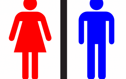 Restroom sign. Image: Pixabay.