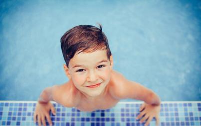 Never leave him alone — in the pool, the bath, anything. Image: Thinkstock.