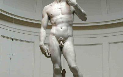 Statue of David. Image: Michelangelo