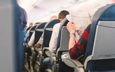 airplane etiquette in practice.