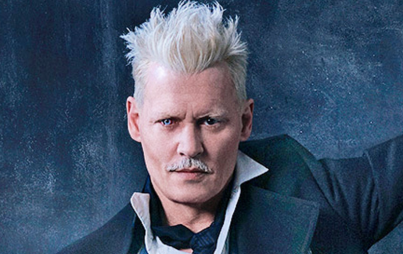 Johnny Depp as Grindewald (image credit Warner Brothers)